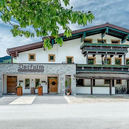 Pension Restaurant Dorfalm Leogang Exterior foto