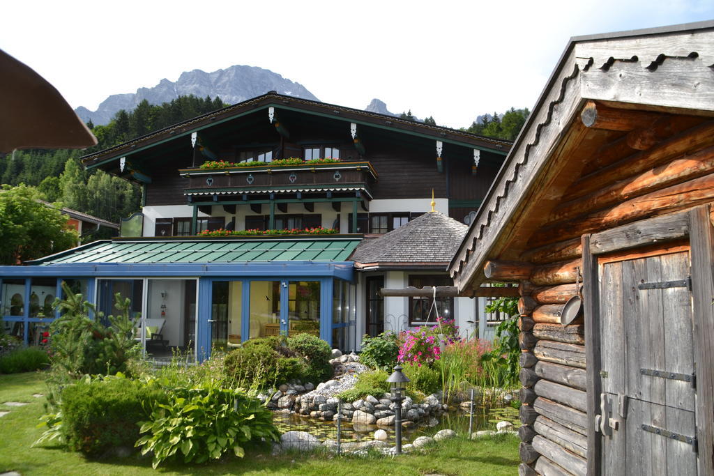 Pension Restaurant Dorfalm Leogang Exterior foto