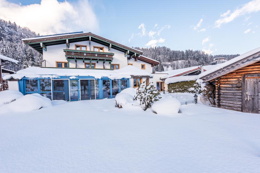 Pension Restaurant Dorfalm Leogang Exterior foto